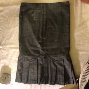 Fitted formal skirt